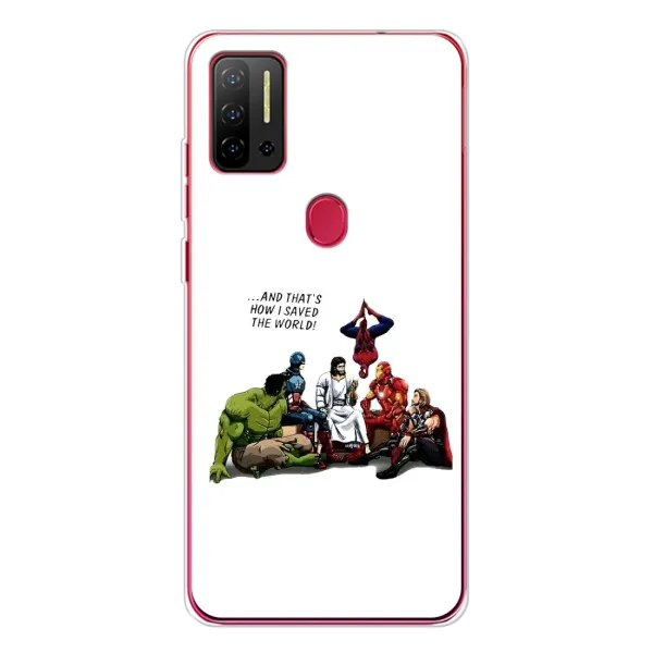 Чехол с рисунком «Иисус супергерой» для Ulefone Note 11P Чехол с рисунком «Иисус супергерой» для Ulefone Note 11P