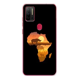 Летний Чехол на Ulefone Note 11P (Карта)