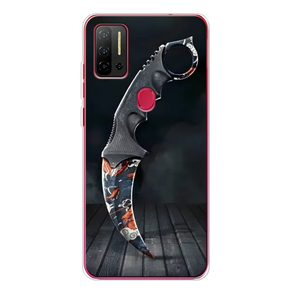 Чехол с рисунком «Кинжал КС ГО» для Ulefone Note 11P