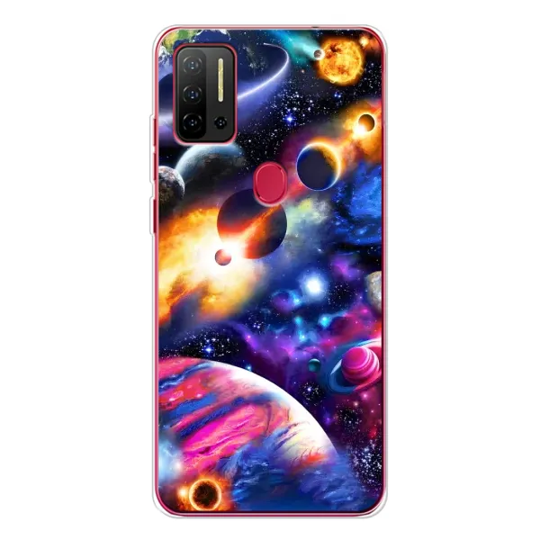Чехол с рисунком «Космический мир» для Ulefone Note 11P