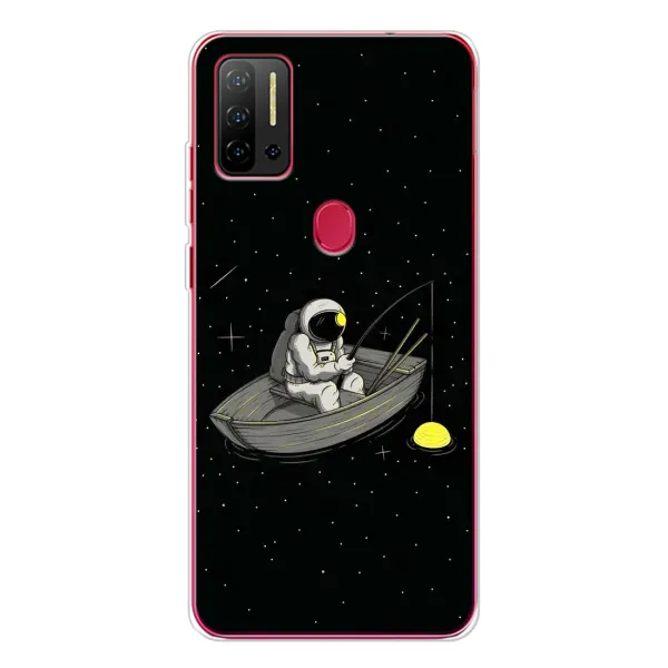 Чехол с рисунком «Космонавт на рыбалке» для Ulefone Note 11P Чехол с рисунком «Космонавт на рыбалке» для Ulefone Note 11P