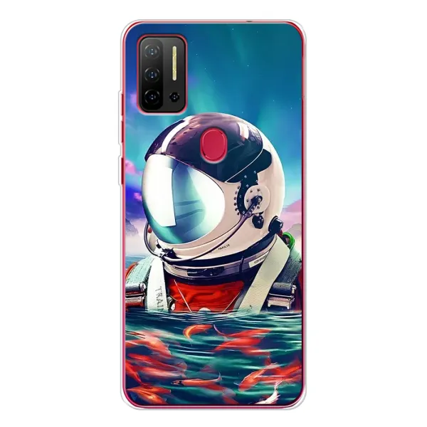 Чехол с рисунком «Космонавт в воде» для Ulefone Note 11P Чехол с рисунком «Космонавт в воде» для Ulefone Note 11P