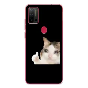 Бампер з принтом Меми для Ulefone Note 11P (Кіт у сльозах)