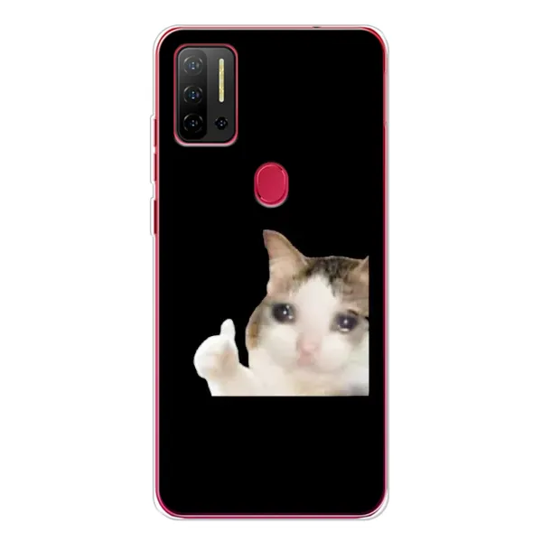 Чехол с рисунком «Кот в слезах» для Ulefone Note 11P Чехол с рисунком «Кот в слезах» для Ulefone Note 11P