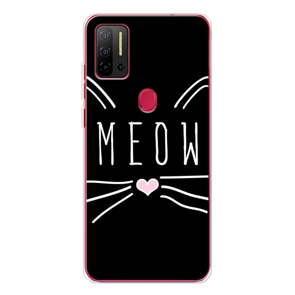 Чехол с рисунком «КОТИК MEOW» для Ulefone Note 11P Чехол с рисунком «КОТИК MEOW» для Ulefone Note 11P