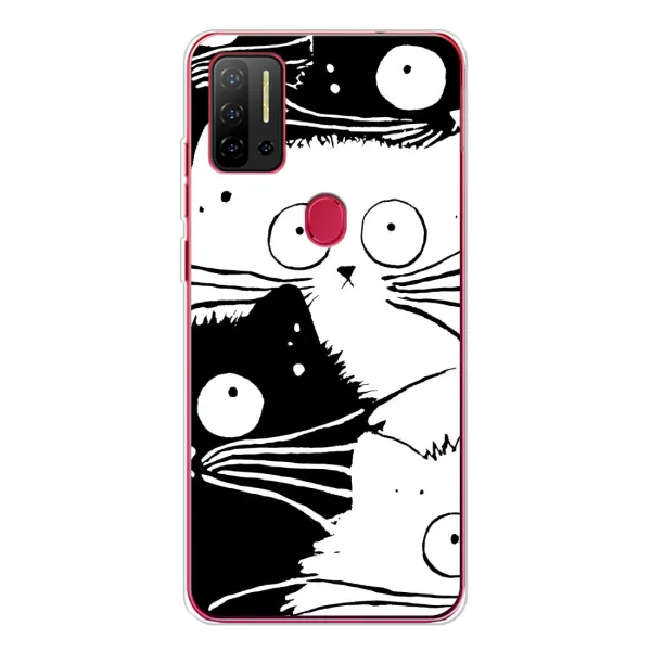 Чехол с рисунком «КОТИКИ» для Ulefone Note 11P Чехол с рисунком «КОТИКИ» для Ulefone Note 11P