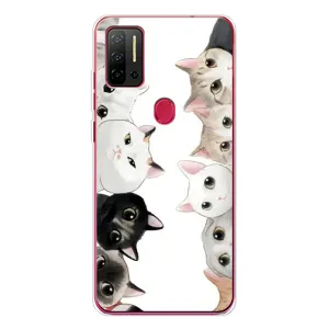 Силіконовий чохол з котиком для Ulefone Note 11P (Коти)