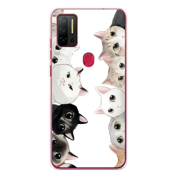 Чохол з малюнком «Коти» для Ulefone Note 11P