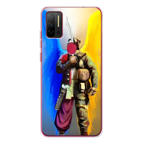 Чехол с рисунком «Козак с крыльями» для Ulefone Note 11P Чехол с рисунком «Козак с крыльями» для Ulefone Note 11P