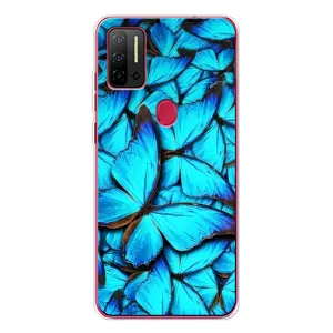 Силіконовий бампер з картинкою звірів для Ulefone Note 11P (Крила метеликів)