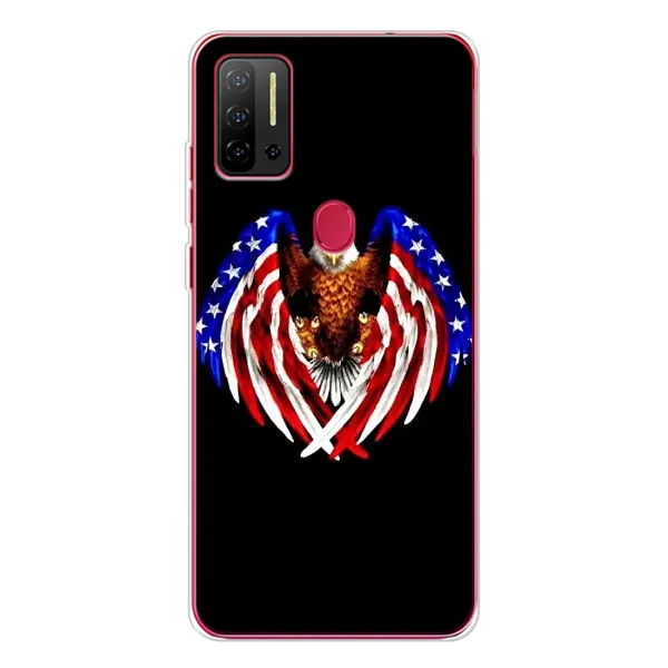 Чохол з малюнком «Крила США» для Ulefone Note 11P
