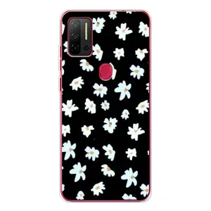 Чехол с ромашками на Ulefone Note 11P (Маленькие ромашки)