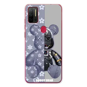 Силіконовий чохол для Ulefone Note 11P (Ведмідь Louis Vuitton)