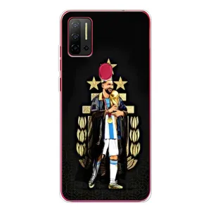 Чехлы Лео Месси Аргентина для Ulefone Note 11P (Месси король)