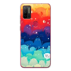 Силіконовий чохол з котиком для Ulefone Note 11P (Mew)