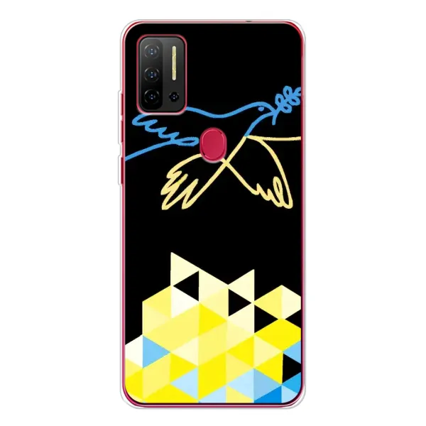 Чехол с рисунком «Мир для Украины» для Ulefone Note 11P Чехол с рисунком «Мир для Украины» для Ulefone Note 11P