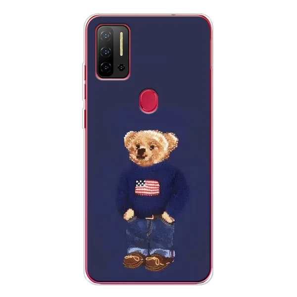 Чехол с рисунком «Мишка USA» для Ulefone Note 11P