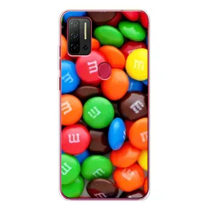 Чохол з зображенням смачної їжі для Ulefone Note 11P (Різнокольорові M&M'S)