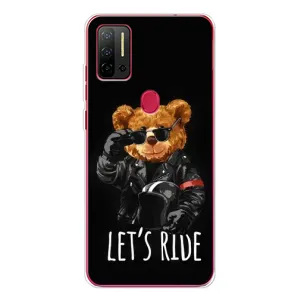 Чехол с рисунком «Модный Мишка» для Ulefone Note 11P