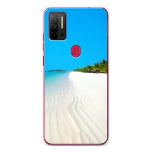 Летний Чехол на Ulefone Note 11P (Море песок)