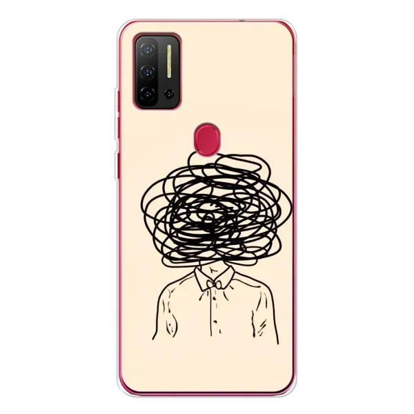 Чехол с рисунком «Мысли» для Ulefone Note 11P Чехол с рисунком «Мысли» для Ulefone Note 11P