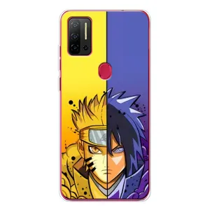 Купить Чехлы на телефон с принтом Anime для Ulefone Note 11P (Naruto Vs Sasuke)