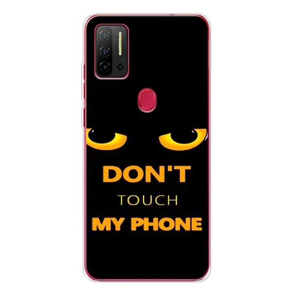 Чехол с рисунком «Не трогай мой телефон» для Ulefone Note 11P Чехол с рисунком «Не трогай мой телефон» для Ulefone Note 11P