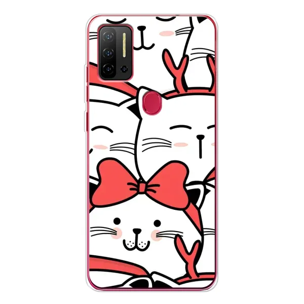Чехол с рисунком «Новогодние котики» для Ulefone Note 11P Чехол с рисунком «Новогодние котики» для Ulefone Note 11P