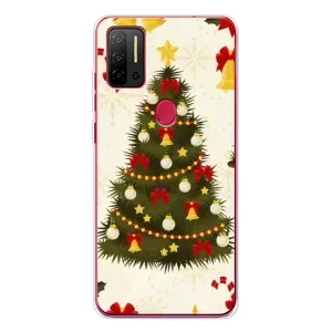 Чехол Новогодняя Елка на Ulefone Note 11P (Новогодний принт)