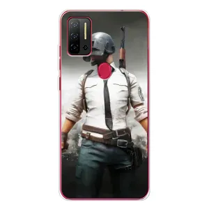 Силиконовый чехол с картинкой "Герой Pubg" на Ulefone Note 11P