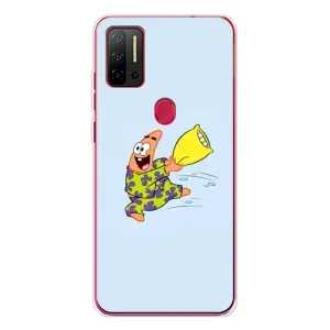 Чохли з Патріком на Ulefone Note 11P (Патрік із подушкою)