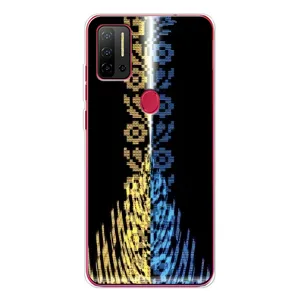Силиконовый Чехол на Ulefone Note 11P (Патриотическая вышиванка)