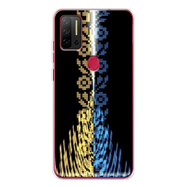 Чехол с рисунком «Патриотическая вышиванка» для Ulefone Note 11P