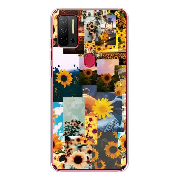 Чехол с рисунком «Подсолнуховый дизайн» для Ulefone Note 11P Чехол с рисунком «Подсолнуховый дизайн» для Ulefone Note 11P