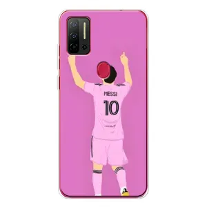 Чехлы Лео Месси в Майами на Ulefone Note 11P (Празднование Месси)