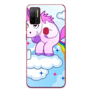 Чохол Unicorn на Ulefone Note 11P (Веселка Єдиноріга)