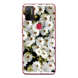 Чехол с ромашками на Ulefone Note 11P (Рамка в ромашках)