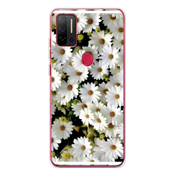 Чехол с рисунком «Рамка в ромашках» для Ulefone Note 11P Чехол с рисунком «Рамка в ромашках» для Ulefone Note 11P