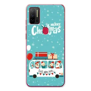 Силиконовый бампер на рождество для Ulefone Note 11P (Рождественское настроение)
