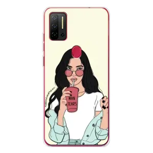 Силіконовый Чохол на Ulefone Note 11P з картинкой Модных девушек (З напоєм)
