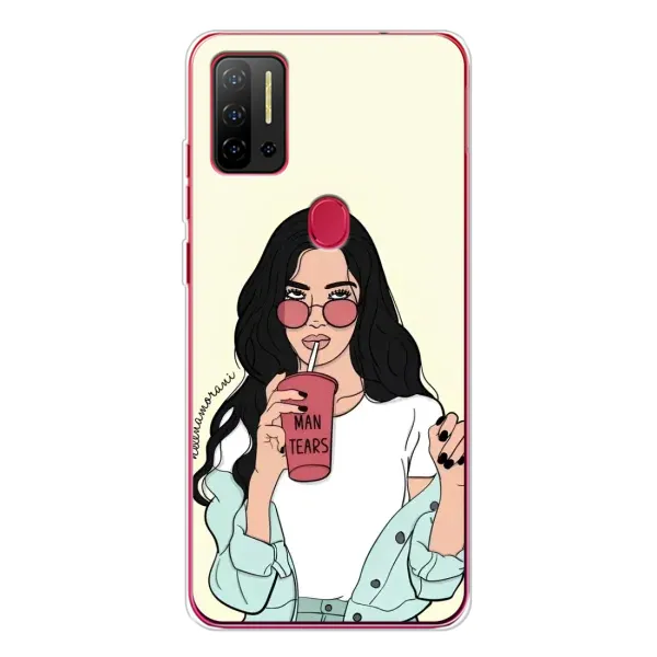 Чехол с рисунком «С напитком» для Ulefone Note 11P