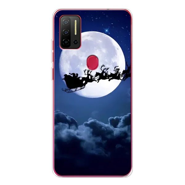 Чехол с рисунком «Санта - луна» для Ulefone Note 11P