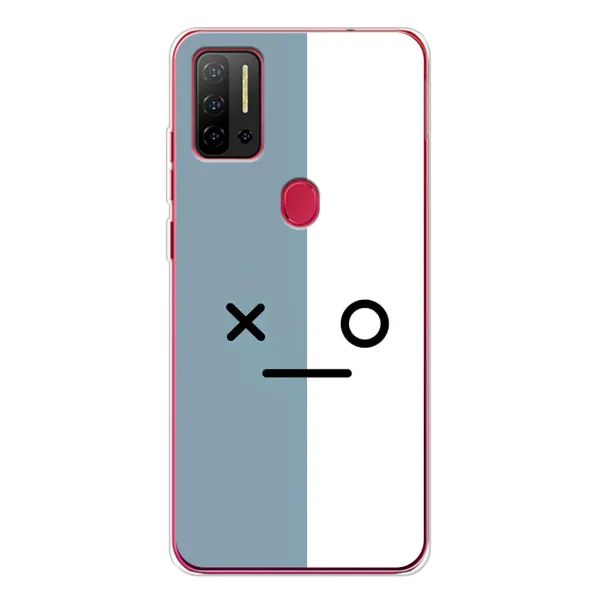 Чехол с рисунком «Серо-белый» для Ulefone Note 11P Чехол с рисунком «Серо-белый» для Ulefone Note 11P