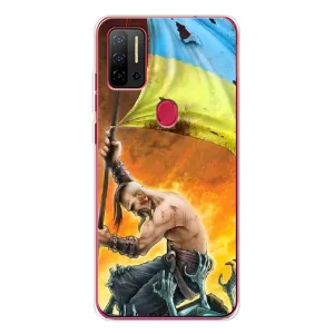 Чехол с картинкой (Патриотический КОЗАК) на Ulefone Note 11P (Сильный Козак)