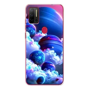 Чохли КОСМОС на Ulefone Note 11P (Сині планети)