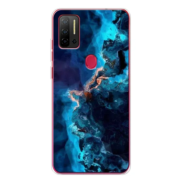 Чехол с рисунком «Синий мрамор» для Ulefone Note 11P Чехол с рисунком «Синий мрамор» для Ulefone Note 11P