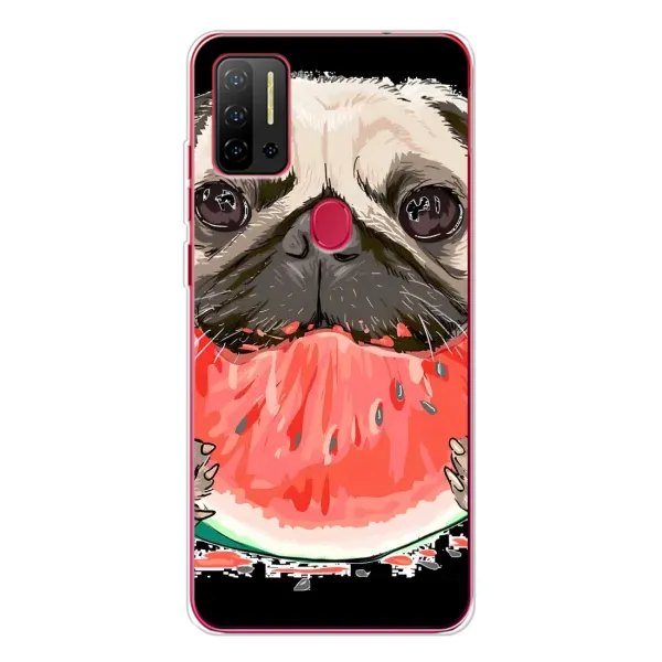 Чехол с рисунком «Смешной Мопс» для Ulefone Note 11P Чехол с рисунком «Смешной Мопс» для Ulefone Note 11P