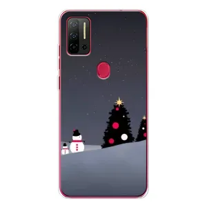 Чехлы на Новый Год Ulefone Note 11P (Снеговички)