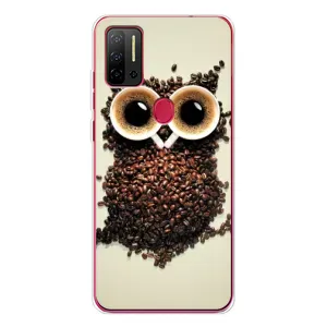 Чохли з принтом СОВИ для Ulefone Note 11P (Сова з зерен кави)