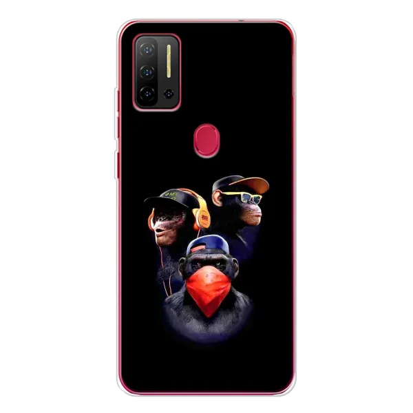 Чехол с рисунком «Три обезьяны» для Ulefone Note 11P Чехол с рисунком «Три обезьяны» для Ulefone Note 11P